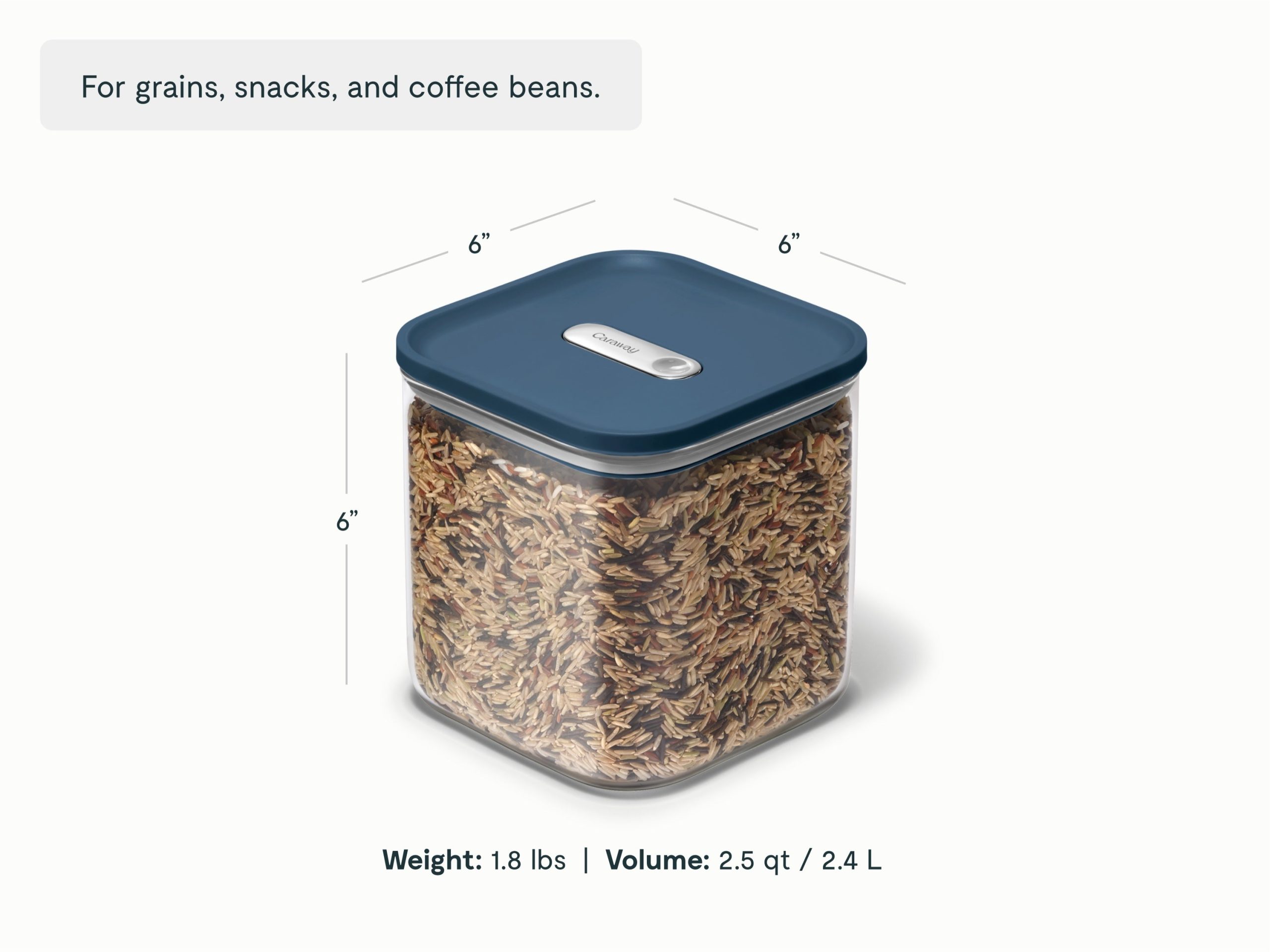 Medium Glass Airtight Container Duo - Image 8
