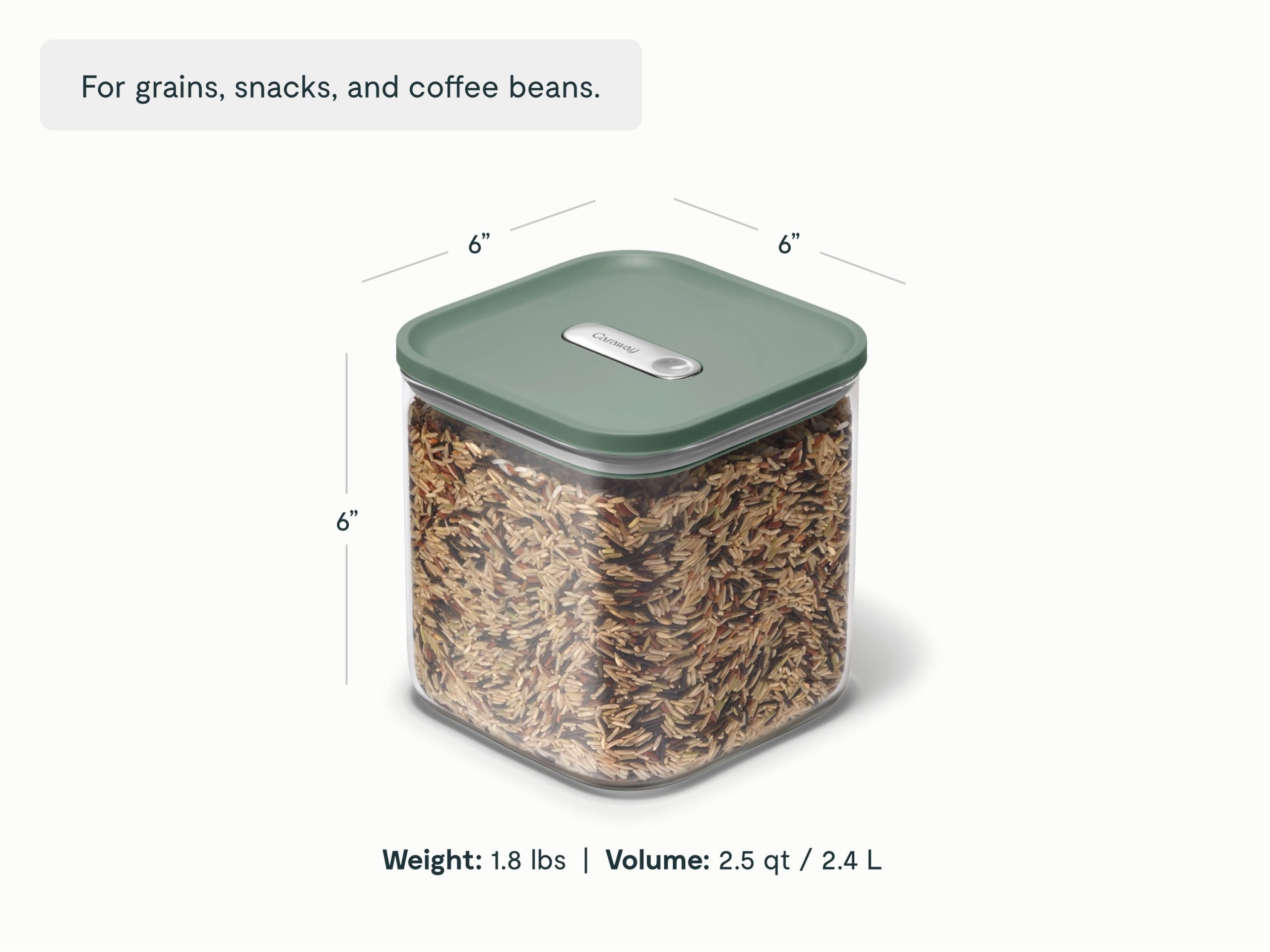 Medium Glass Airtight Container Duo - Image 12